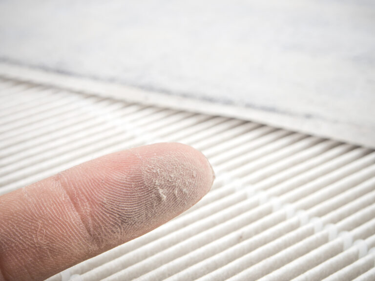 Dust and dirt affects IAQ